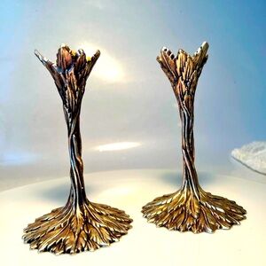 Martini Cocktail Pewter Stem 
Silver Tree Branch